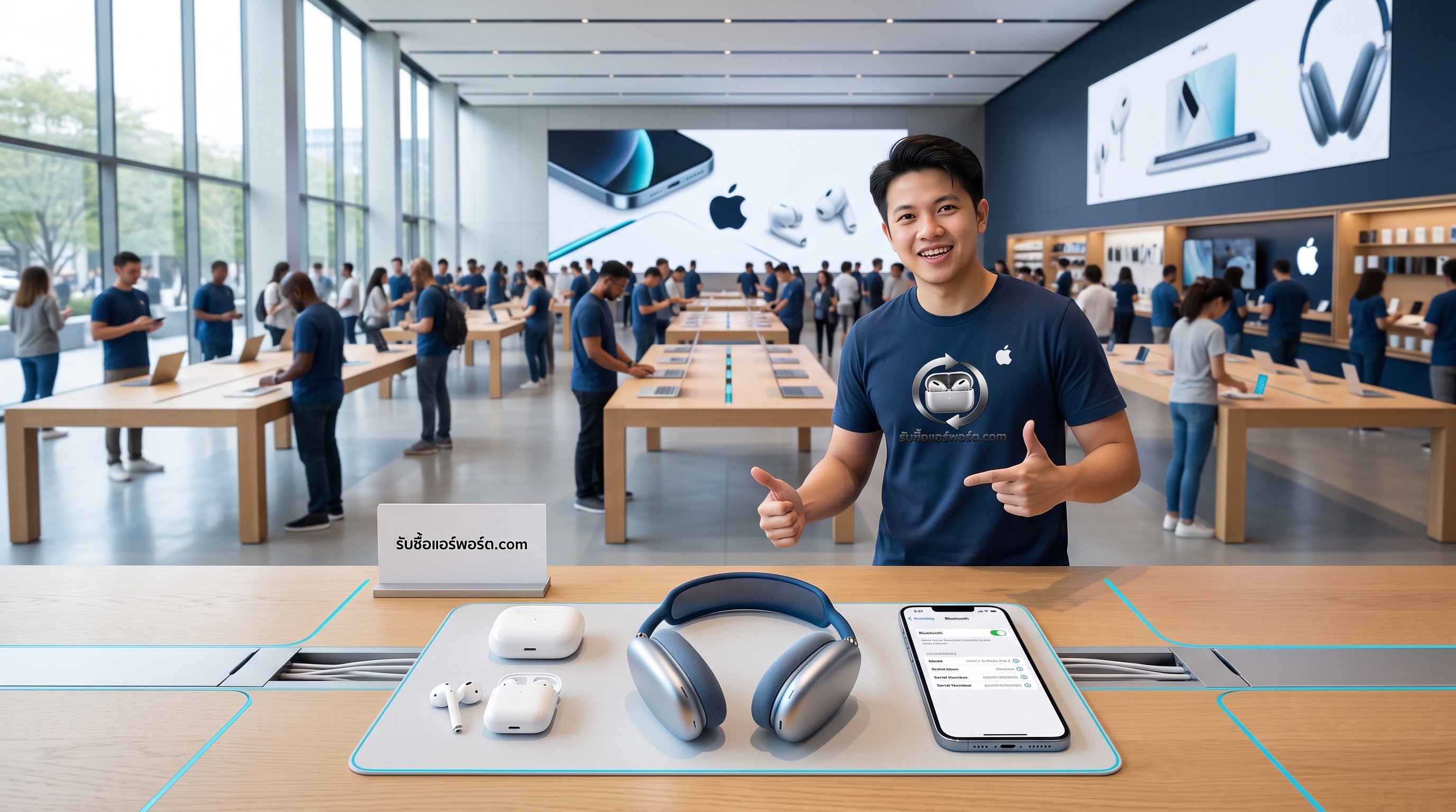 การตรวจสอบ Serial Number และสภาพหูฟัง AirPods มือสองก่อนส่งประเมินราคาขาย